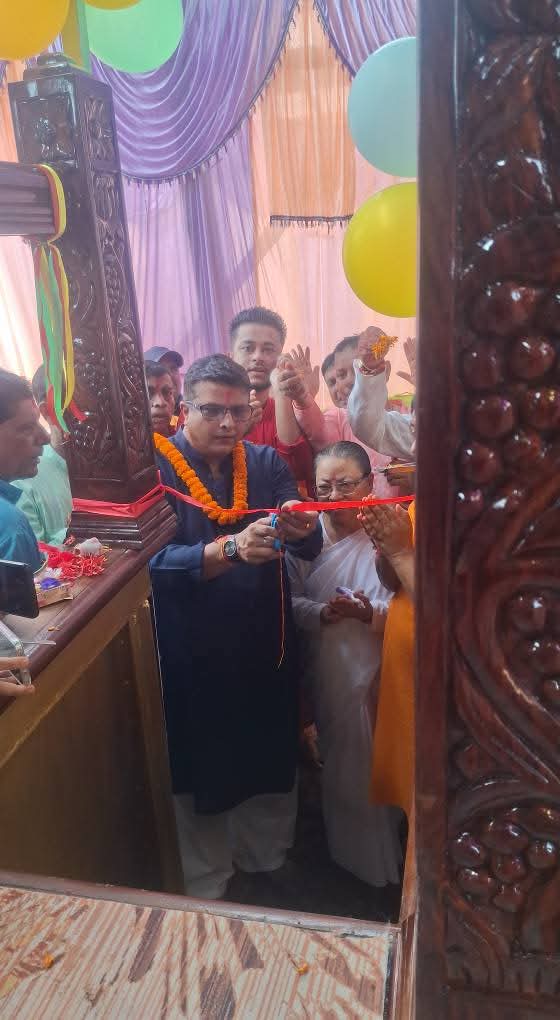 मेयर कोइरालाद्वारा राधाकृष्णको नयाँ रथ उद्घाटन