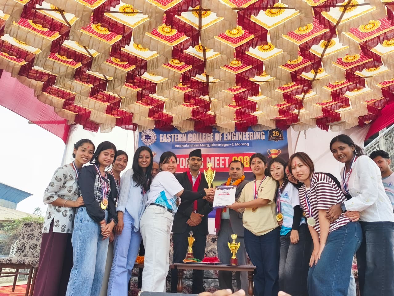 इष्टर्न कलेजको खेलकुद सप्ताह सम्पन्न