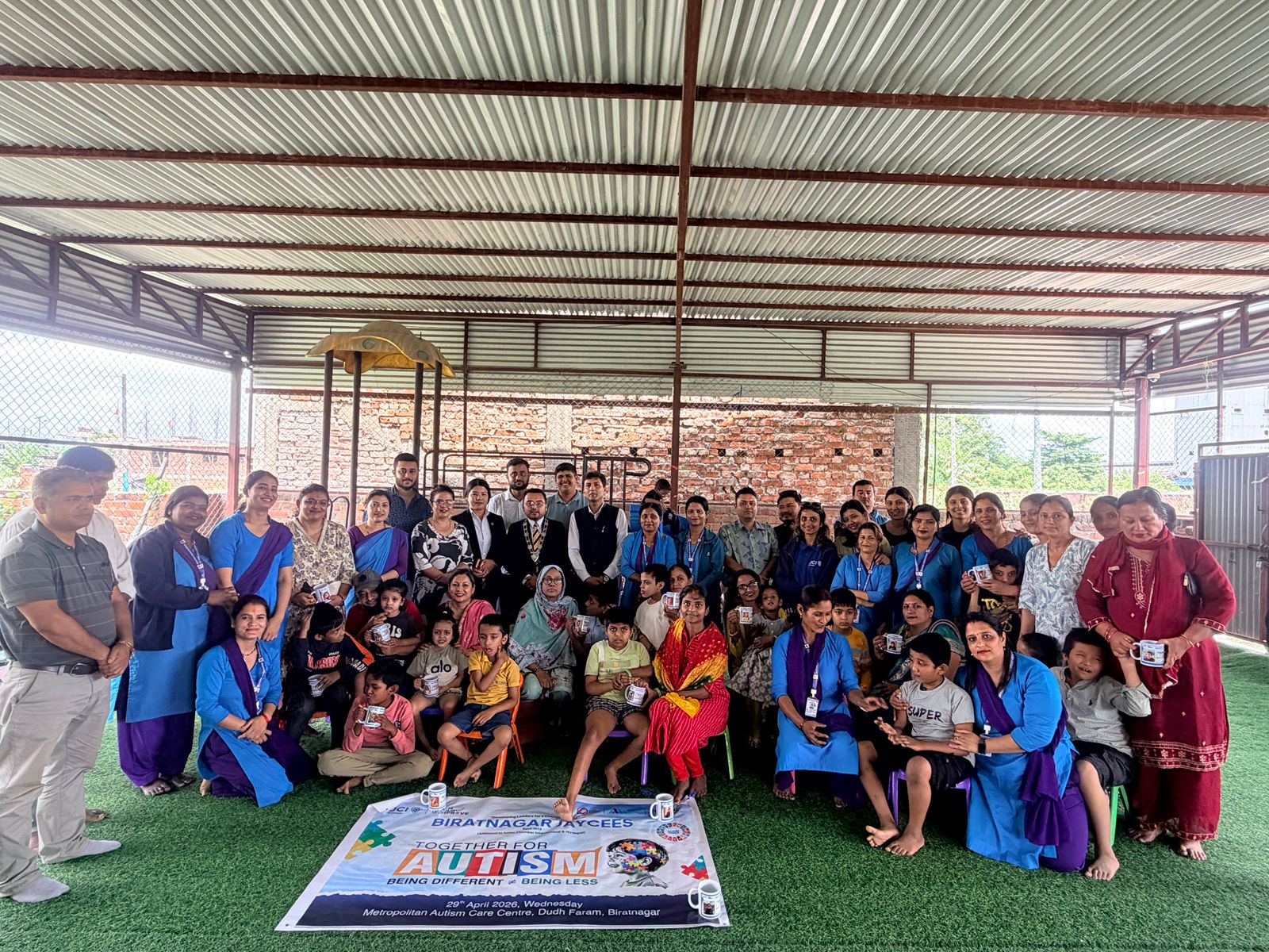 विराटनगर जेसीजद्वारा अटिजमका लागि साझा प्रयास कार्यक्रम सम्पन्न