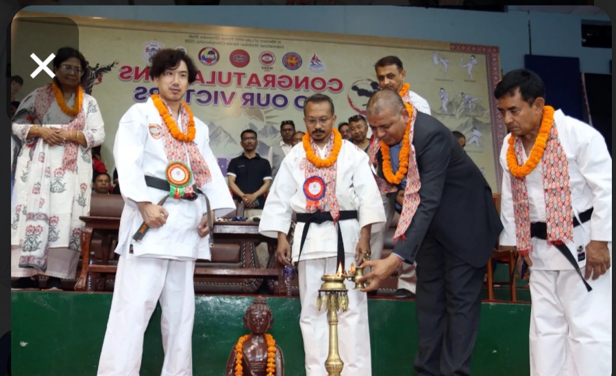 त्रिपुरेश्वरमा सातौं अन्तर्राष्ट्रिय सोतोकान कराँते
