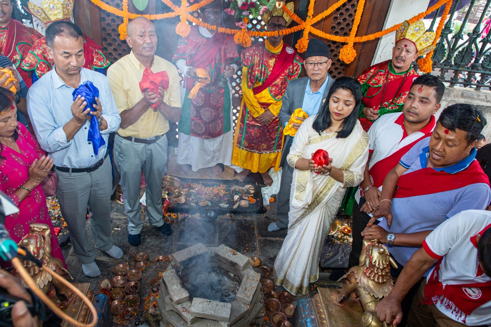 ८ करोड ९५ लाखमा पुनःनिर्मित महाङ्काल सत्तल उद्घाटन