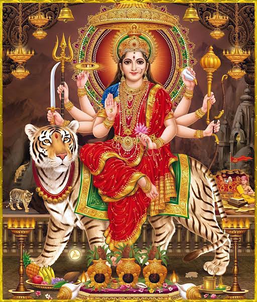दशैंको तेस्रो दिन आज चन्द्रघण्टा देवीको पूजा–आराधना गरिँदै